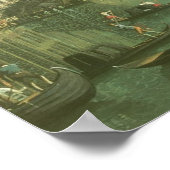 Poster Le pont du Rialto, Venise (Coin)