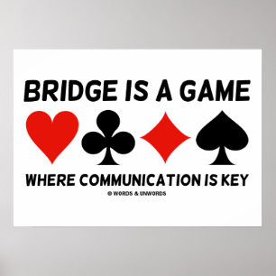 Poster Le pont est un jeu où la communication est clé