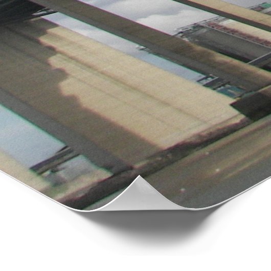 Poster Le pont QE2 (Coin)