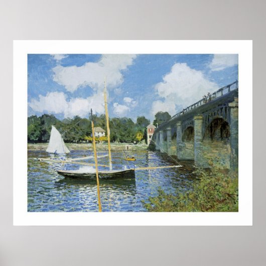 Poster Le pont routier d'Argenteuil (Devant)