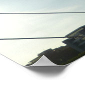 Poster Le pont Samuel Beckett, Dublin (Coin)