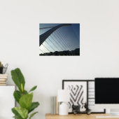 Poster Le pont Samuel Beckett, Dublin (Bureau à domicile)