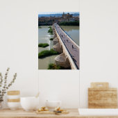 Poster Le Pont Véritable Espagne-Cordoue Romaine (Cuisine)