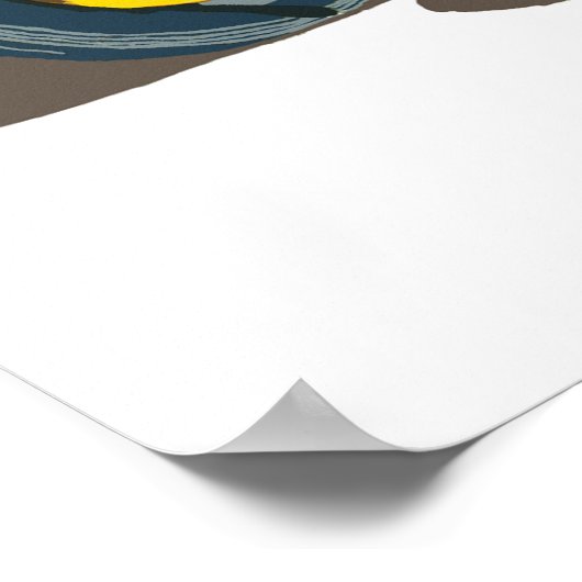 Poster Le ponton (Coin)