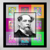 Poster Le Pop Art Charles Dickens (Devant)