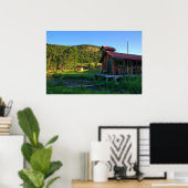 Poster Le Porche arrière (Bureau à domicile)