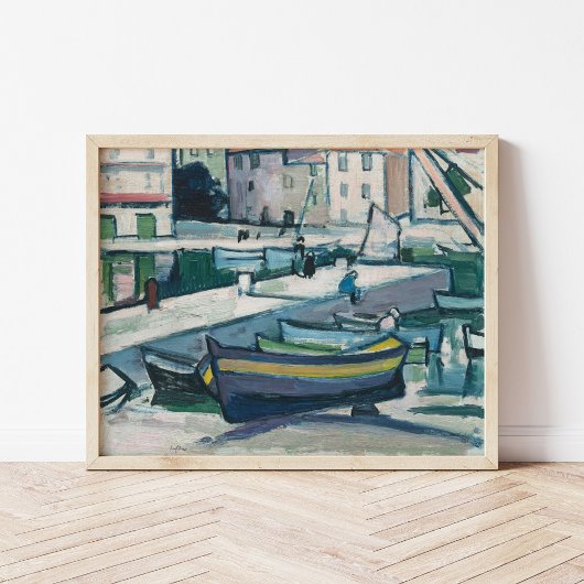 Poster Le Port, Cassis | Samuel John Peploe