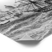 Poster Le port de La Nouvelle-Orléans (Coin)