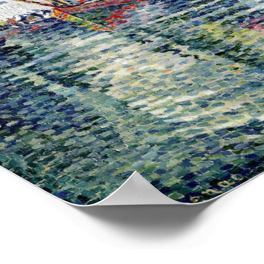 Poster Le port de La Rochelle, 1921 (Coin)