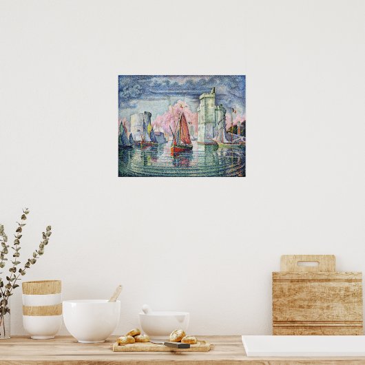 Poster Le port de La Rochelle, 1921 (Cuisine)