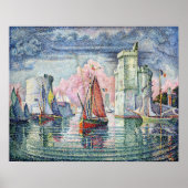 Poster Le port de La Rochelle, 1921 (Devant)