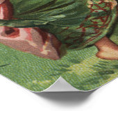 Poster Le port de la Sheetmusic verte (Coin)