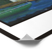 Poster Le port de Lahaina (Coin)