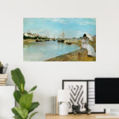 Poster Le port de Lorient (Bureau à domicile)