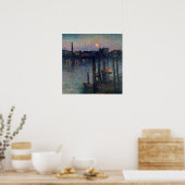 Poster Le port Maximilien Luce de Londres (Cuisine)