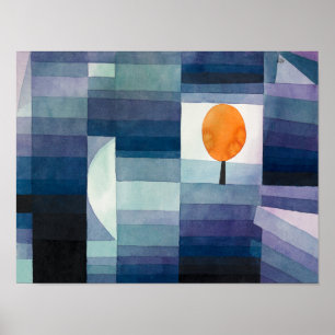 Poster Le Porte-monnaie d'automne   Paul Klee  