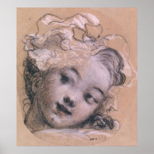 Poster Le portrait a présumé d'être Rosalie