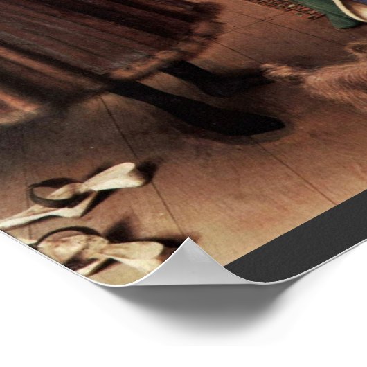 Poster Le Portrait Arnolfini Le Mariage Arnolfini Par J (Coin)