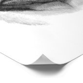 Poster Le portrait Carlin | Face de chien de Carlin migno (Coin)