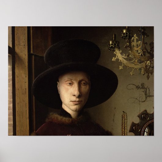 Poster Le portrait de Giovanni Arnolfini (Devant)