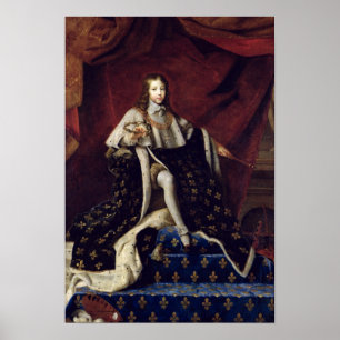 Poster Le portrait de Louis XIV a vieilli 10, 1648
