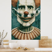 Poster le portrait de marionnette clown (Cuisine)