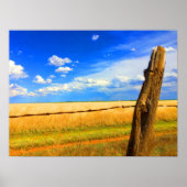 Poster Le poste de clôture (Devant)