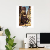 Poster Le Postman À Rosenthal Par Carl Spitzweg (Bureau à domicile)