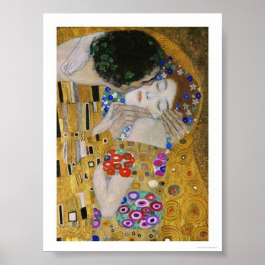 POSTER LE POSTRE KISS KLIMT FINE ART (Devant)