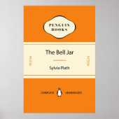 Poster Le pot Bell par Sylvia Plath Penguin Classic Cover (Devant)