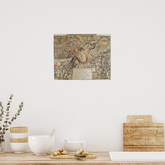 Poster Le pot de fusion renversant (Cuisine)