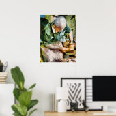 Poster Le potier (Bureau à domicile)