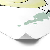 Poster Le poulet drôle était un oeuf de Pâques (Coin)