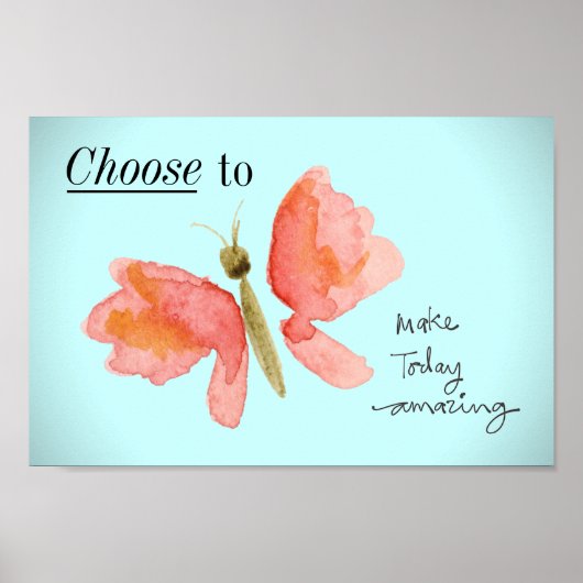 Poster Le pouvoir de l'affiche de pensée "Extraordinaire" (Devant)