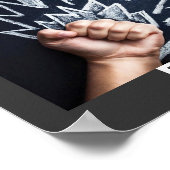 Poster Le pouvoir de lire l'affiche de l'alphabétisation (Coin)