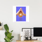 Poster Le pouvoir des bagels (Bureau à domicile)