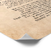 Poster Le pouvoir du chien, toucher le poème (Coin)