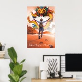 Poster Le pouvoir du dragon (Bureau à domicile)