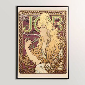 Poster Le pouvoir intemporel du "travail" (1896) par Alph