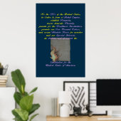 Poster Le préambule réécrit (Bureau à domicile)