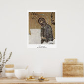 Poster Le Précurseur Par Mosaiciste Byzantin (Cuisine)
