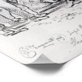 Poster Le prédicateur, 1837 (Coin)