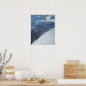 Poster Le premier Aeronaut du capitaine Scott Antarctica. (Cuisine)