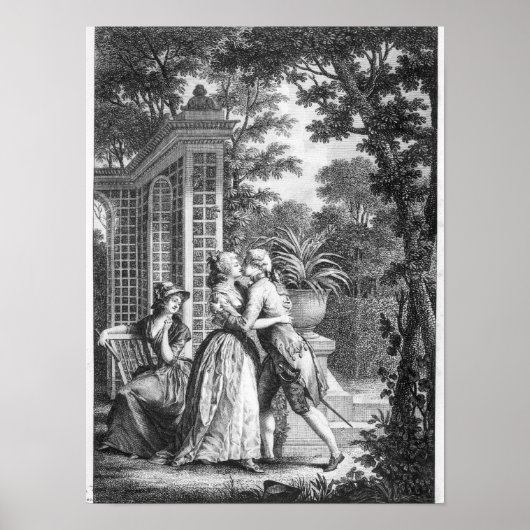 Poster Le premier baiser d'amour (Devant)