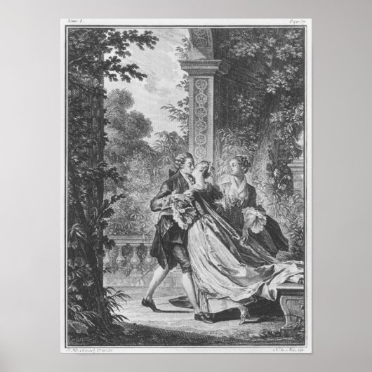 Poster Le premier baiser d'amour (Devant)