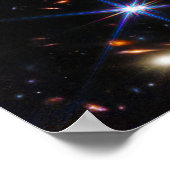 Poster Le premier champ profond de Webb dévoilé (Coin)