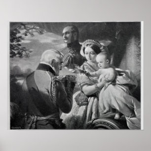 Poster Le premier de mai 1851, gravé par Werner