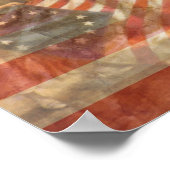 Poster Le premier drapeau américain (Coin)