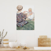 Poster Le premier pas du bébé par Anne Anderson (Cuisine)