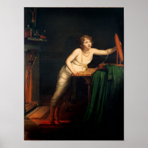 Poster Le premier sens de la coqueterie, 1804